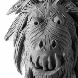 Mythical Clay Creature Heads with Thread and Press at Clifton Explore