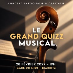 Le Grand Quiz Musical · dimanche 28 février, 19h