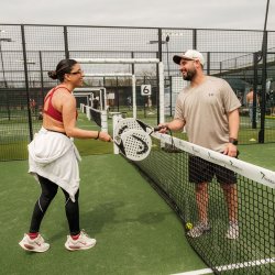 Free Intro to padel on Thurs from 9 pm-10 pm.