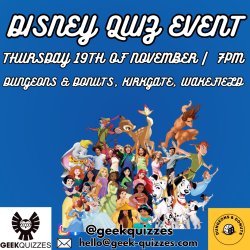 Disney Quiz Event