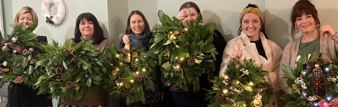 Star Throwers - Christmas Wreath Making Workshop
