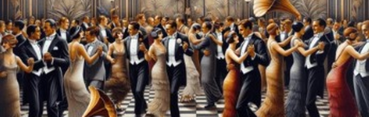 1920's/Gatsby vintage dance at Blackpool Tower Ballroom