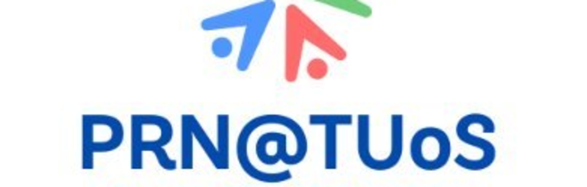 The logo for the Participatory Research Network. The logo consists of five stylised people in a circle.
