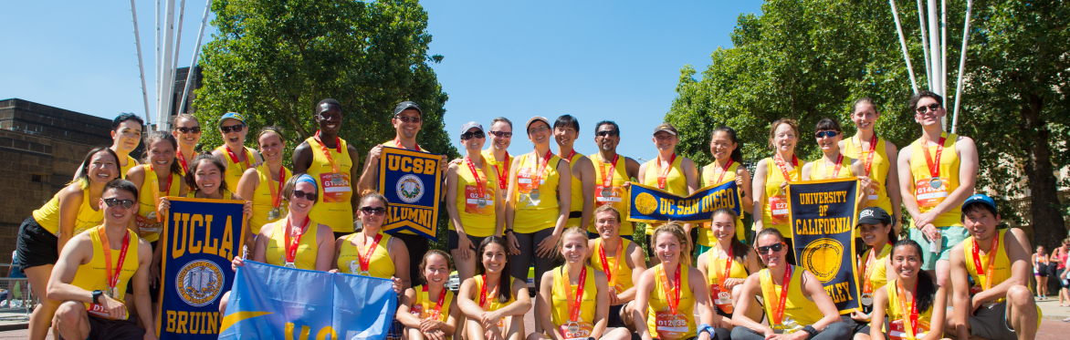 Team UC in the Vitality 10,000