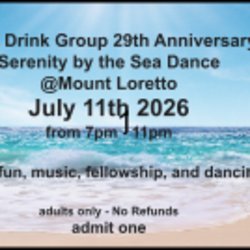 First Drink Group 29th Anniversary Sober Dance