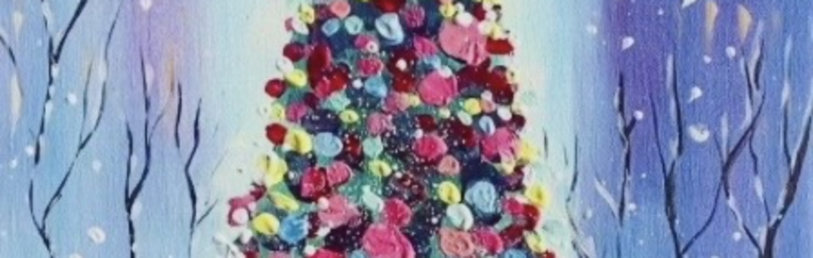 Wild Blue Yonder - Oh Christmas Tree Paint Party!