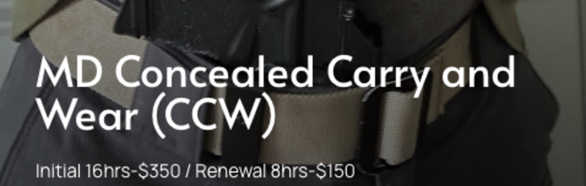 MD CCW ($350)