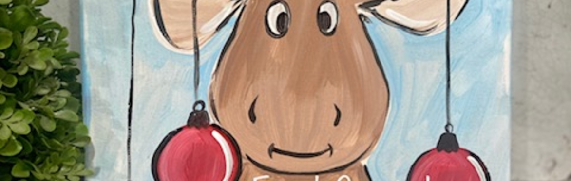 Creative Kids Paint Class Ages 6-14 "Mr. Moose"