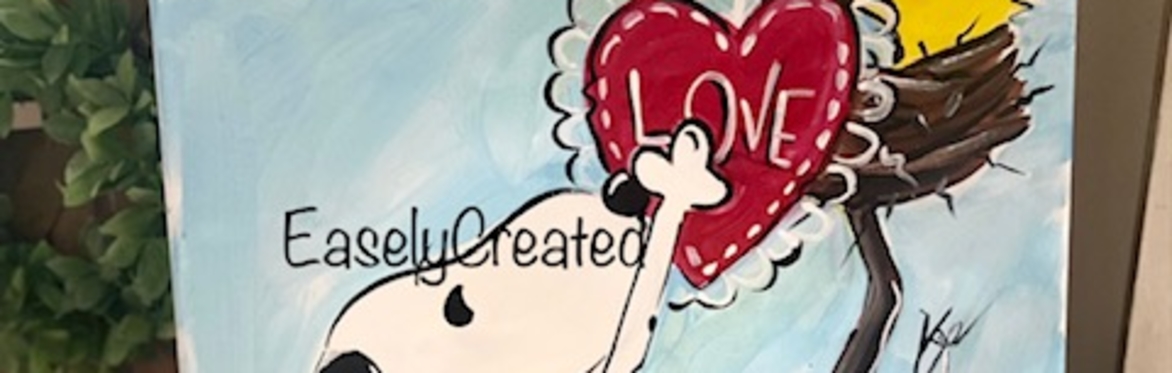 Sunday Family Funday  Paint Class "Valentine " Ages 6+