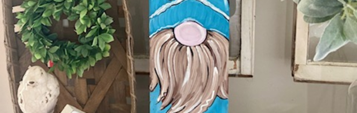 Sip and Paint 3ft Winter Gnome