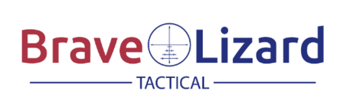 Brave Lizard Tactical Banner Logo