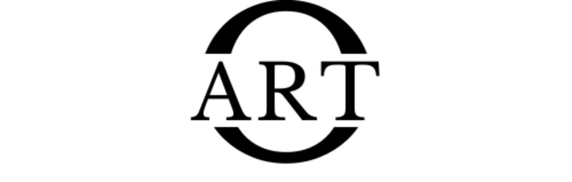 An image that displays a large O around the word Art