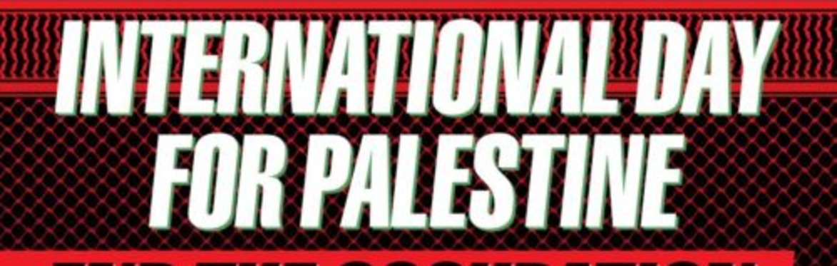 International Day of Solidarity with Palestine march