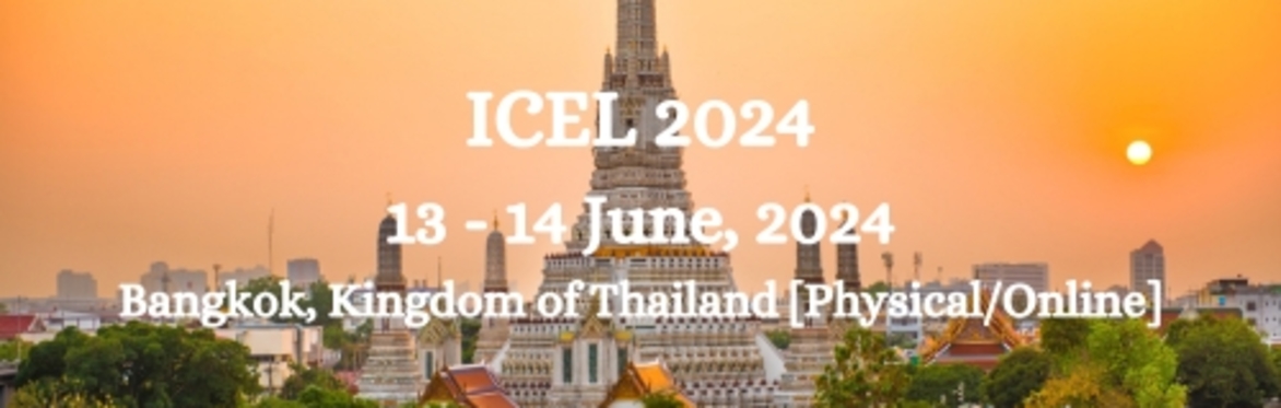 International Conference on Education and Learning 2024 [ICEL 2024]