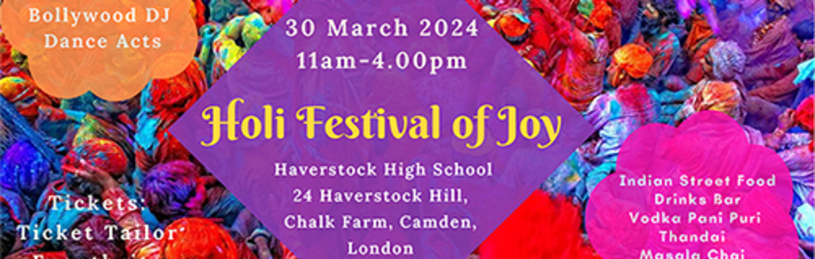 HOLI FESTIVAL OF JOY and COLOURS IN LONDON