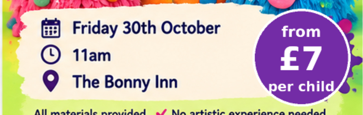 Monster workshop at The Bonny Inn