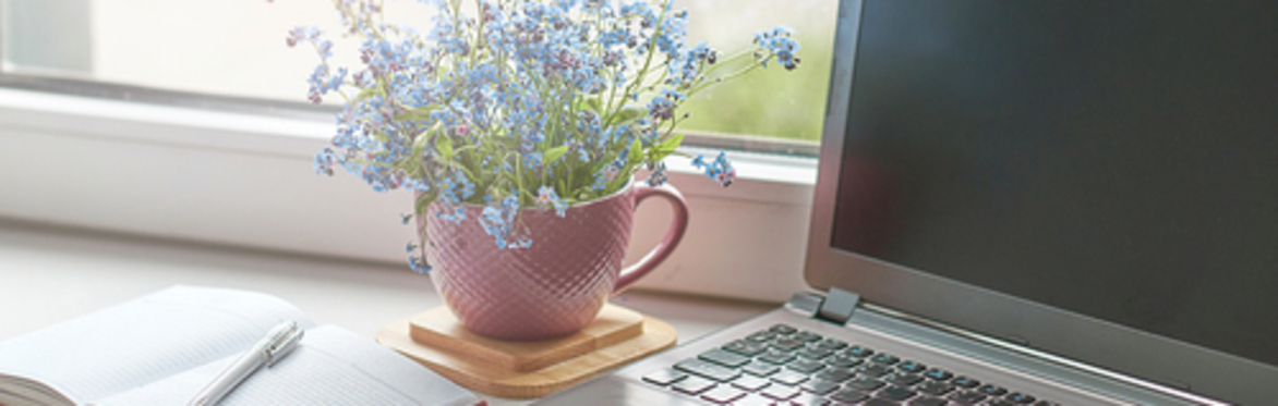 Flower and computer