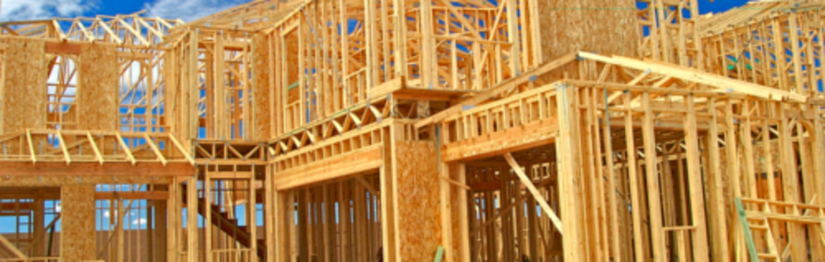 House at framing stage