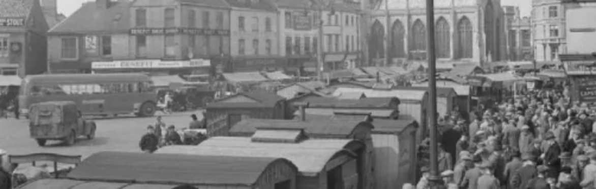 An Old Photo of Boston Marketplace