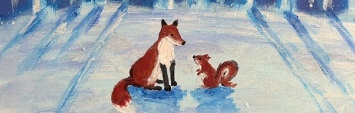 Fox & Squirrel- Paint & Relax Event @ Greystones in Sawtry