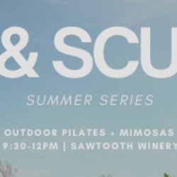 SIP & SCULPT 7/25 | SAWTOOTH WINERY