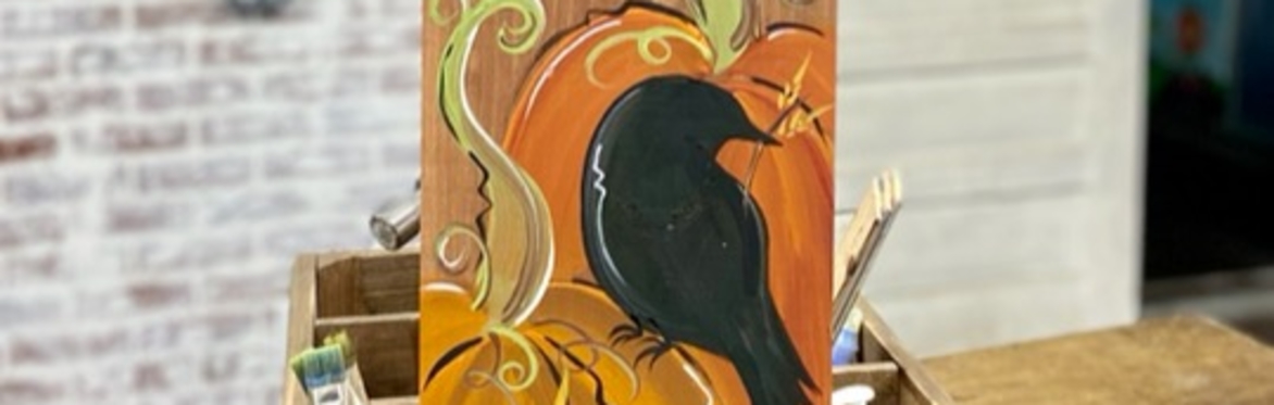 Autumn Greetings 3ft Board Paint Night