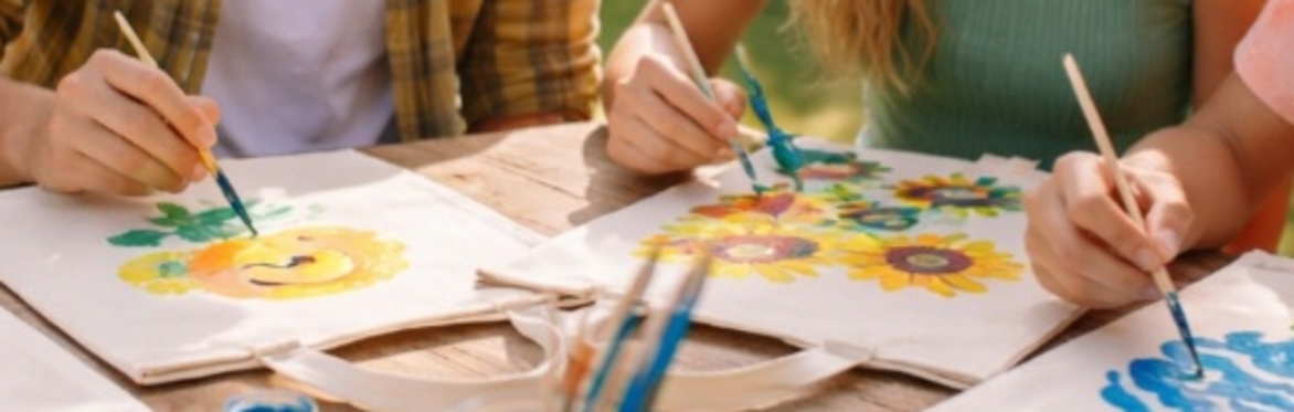 Tote Bag Painting with Ink and Craft at Clifton Explore