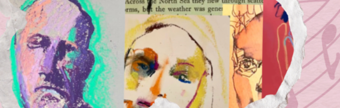 Live Portrait Drawing Session to Music ~ Sept