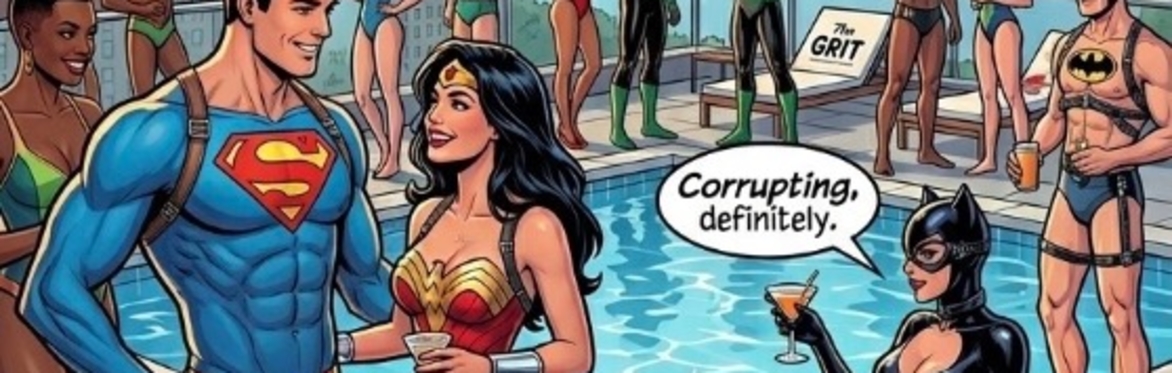 The Club VIXXXINS East Valley “Heroes, Villains and Vixxxins Pool Party” at The GRIT! - Volunteer Here!