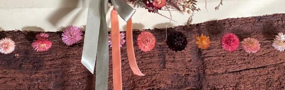 Create a dried flower bunting