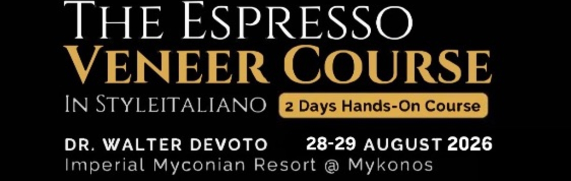 AROMA The Espresso Veneer Course in Styleitaliano