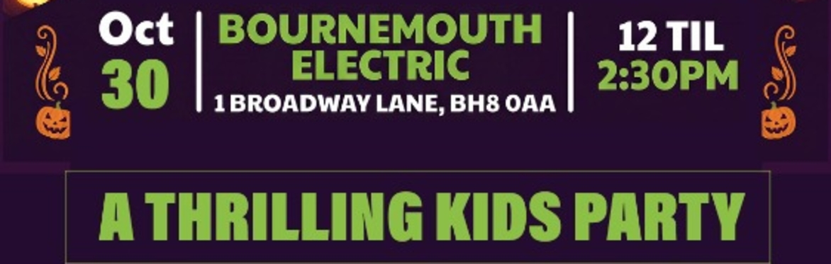 Bournemouth Electric - TRICK OR TREAT DISCO
