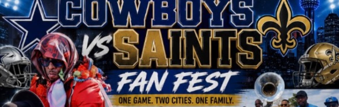 Saints VS Cowboys Fanfest