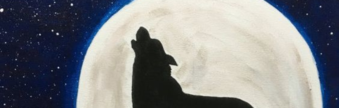 Class | Adult Paint & Sip | Howling at the Moon