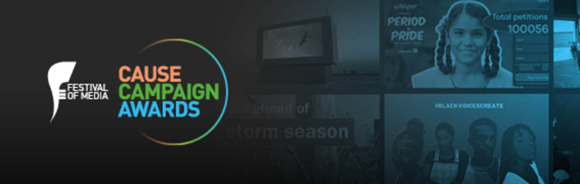 The Festival of Media Cause Campaign Awards logo