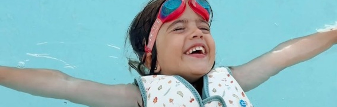 Child swimming