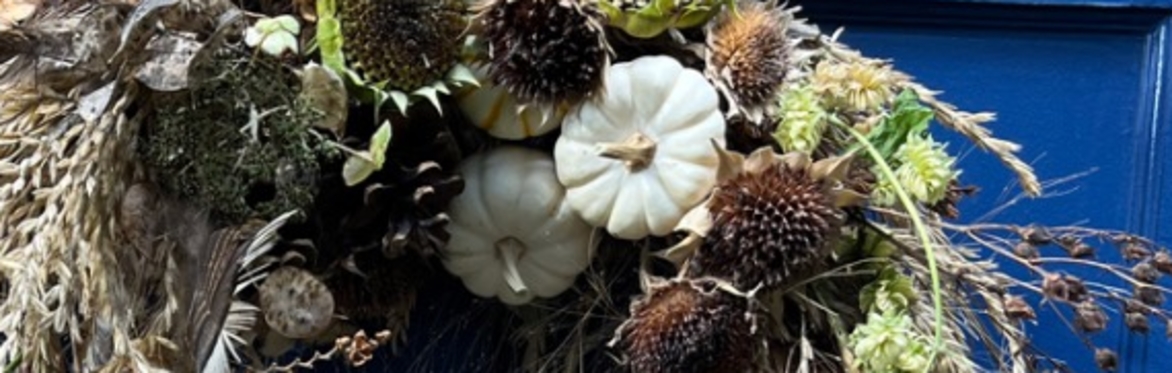 HARVEST WREATH WORKSHOP WITH CAROL BARANY