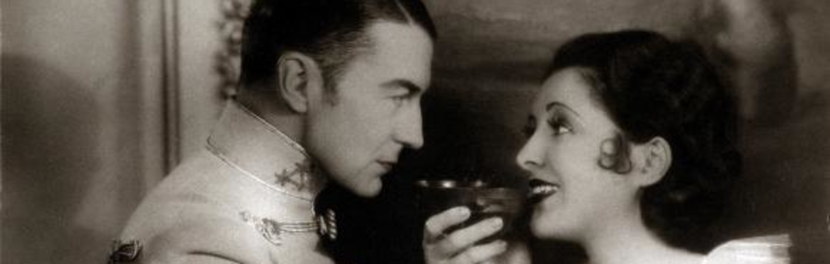 Billie Dove and Clive Brook in Yellow Lily (1928)