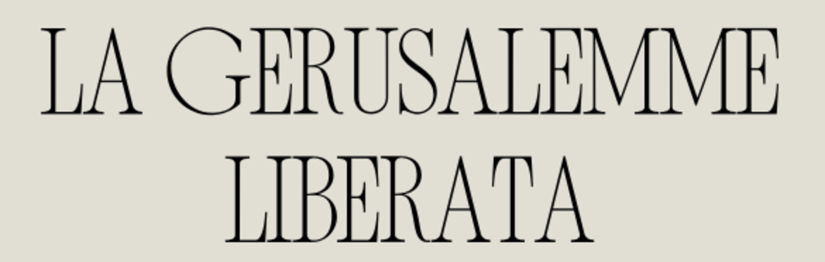 La Gerusalemme liberata