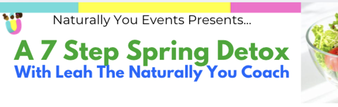 NY Talks - A 7 Day Spring Detox