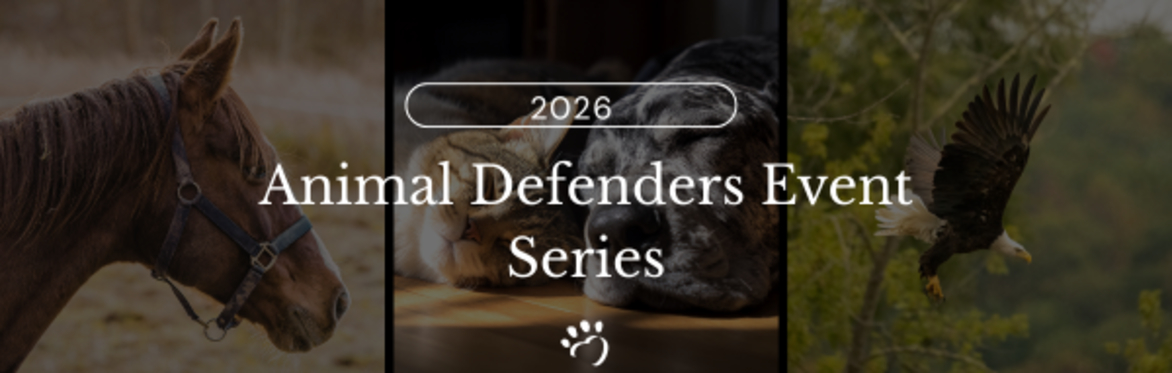 2026 Animal Defenders Advocacy Event Series
