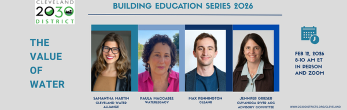 BUILDING EDUCATION SERIES 2026: The Value of Water