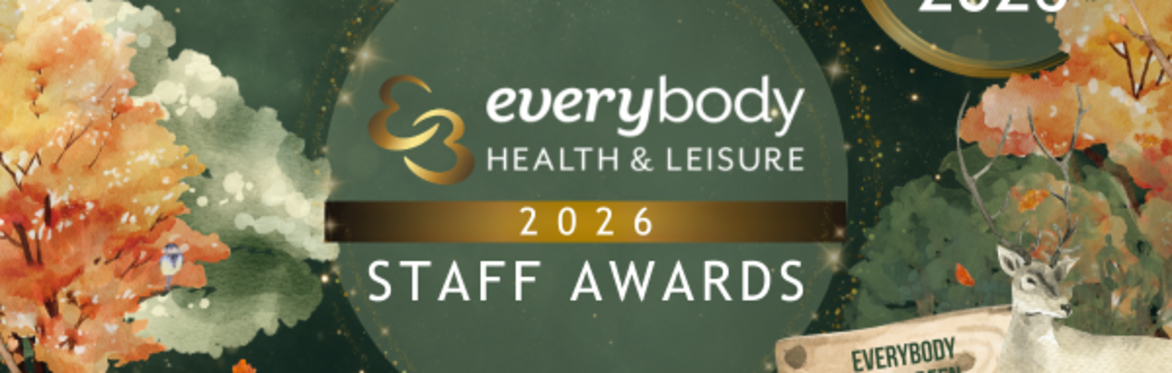 Winners of the 2024 Everybody Staff Awards celebrating on stage