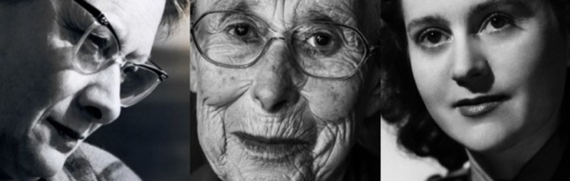 collage photo of three women of different ages