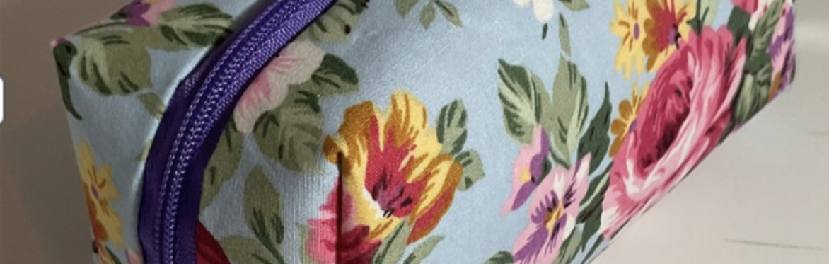 A cosmetics bag