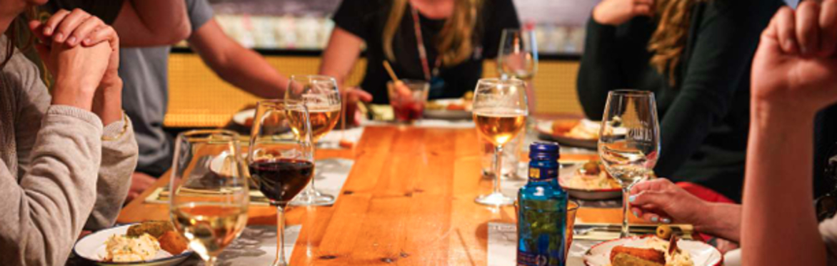 Networking walking dinner