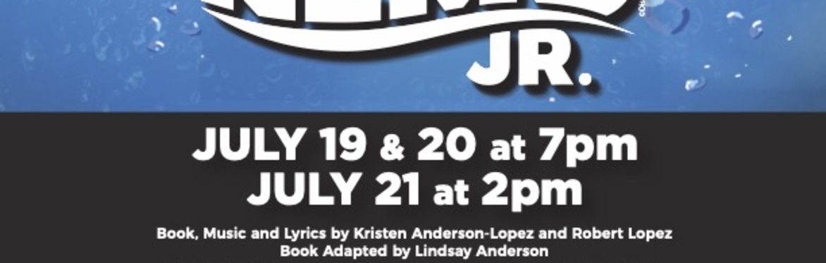 Stages Theatre:  Finding Nemo JR. - Sunday, July 21. 2024, 2 p.m.