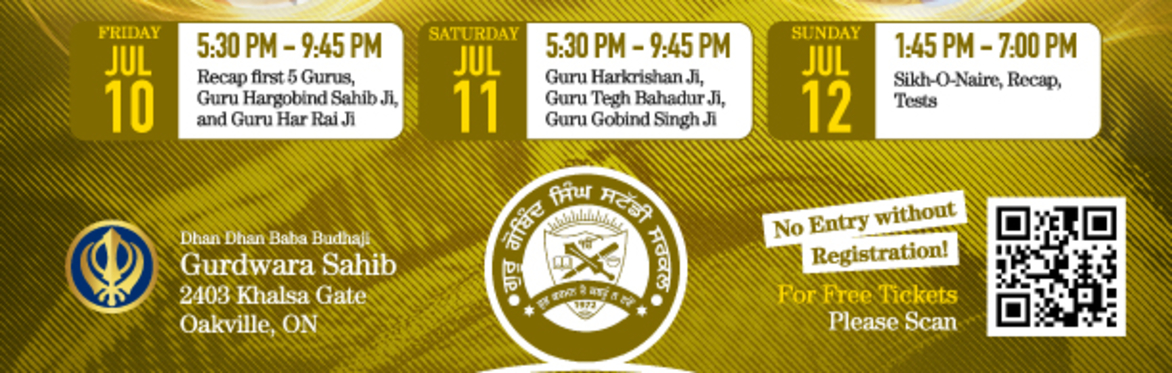 2026 Oakville Dhan Dhan Baba Budha jee Gurdwara Sahib Dus Guru Sahibbaan Part Two