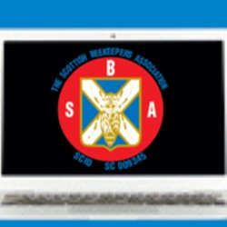 SBA Webinar title with laptop and SBA logo