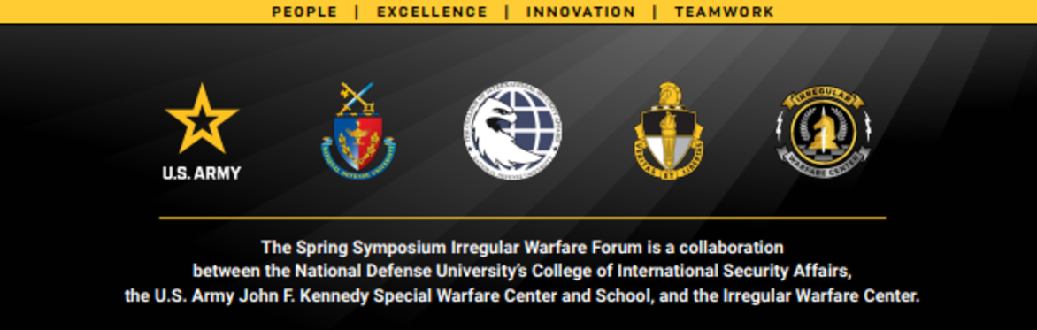 2024 Spring Symposium and Irregular Warfare Forum